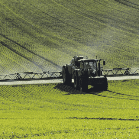 Image of a sprayer in field